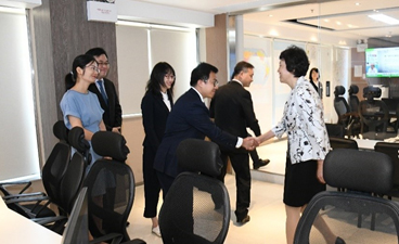 清華大學(xué)黨委書記陳旭一行訪問澳門民防行動(dòng)中心 清華大學(xué)黨委書記陳旭一行訪問澳門民防行動(dòng)中心