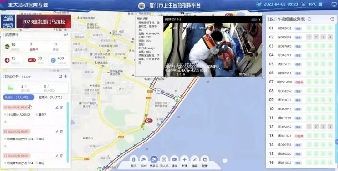 辰安科技承建的“廈門衛(wèi)生應急指揮平臺”為廈門國際馬拉松活動安全保駕護航 辰安科技承建的“廈門衛(wèi)生應急指揮平臺”為廈門國際馬拉松活動安全保駕護航